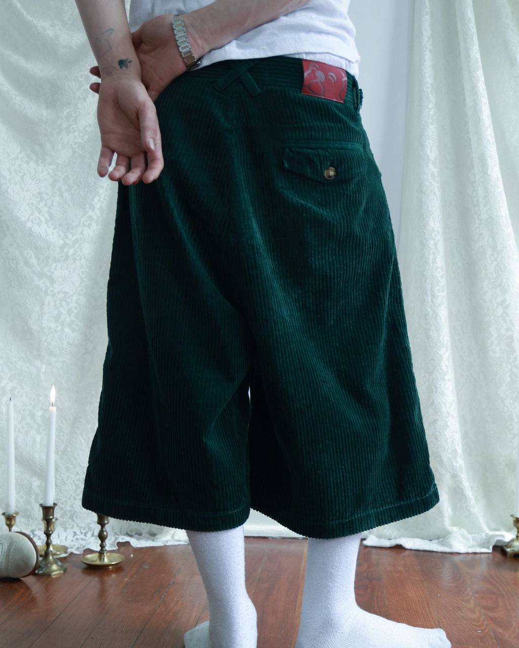Lounge Shorts in Pine