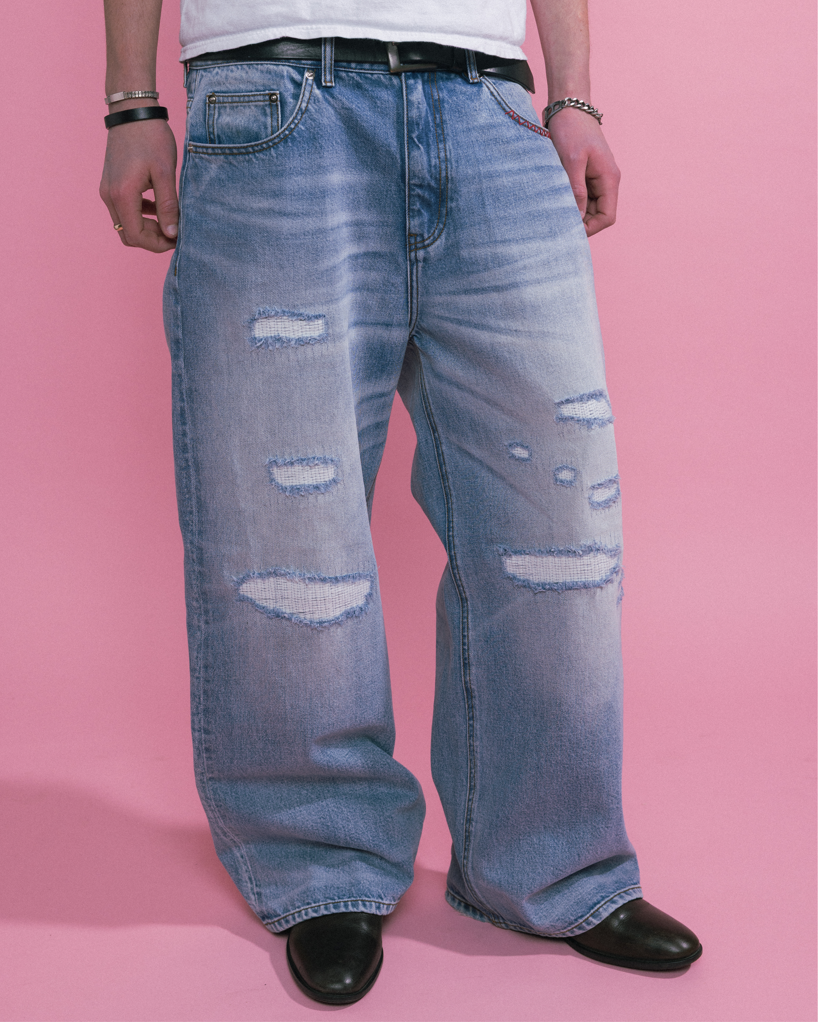 Mended Washed Selvedge