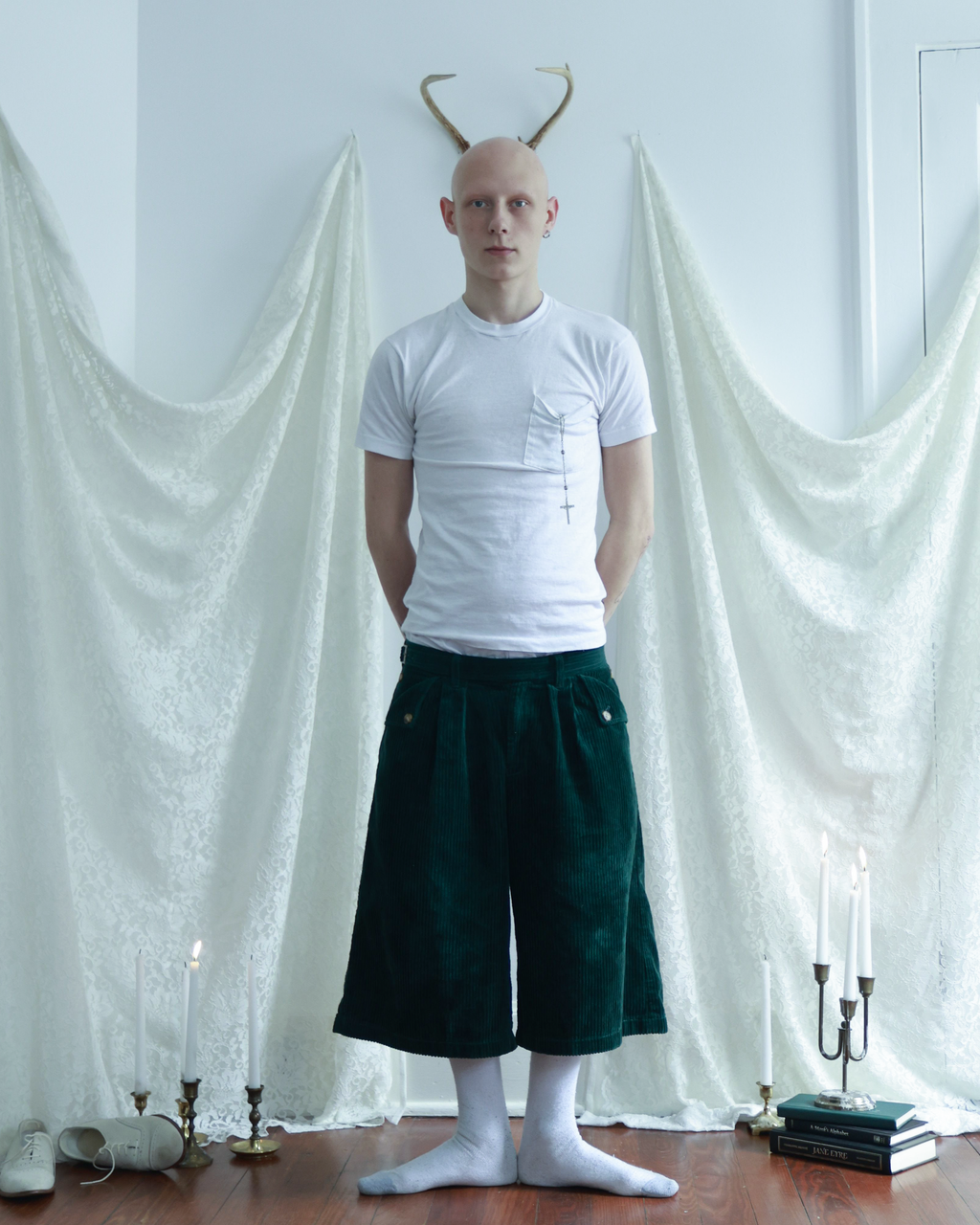 Lounge Shorts in Pine