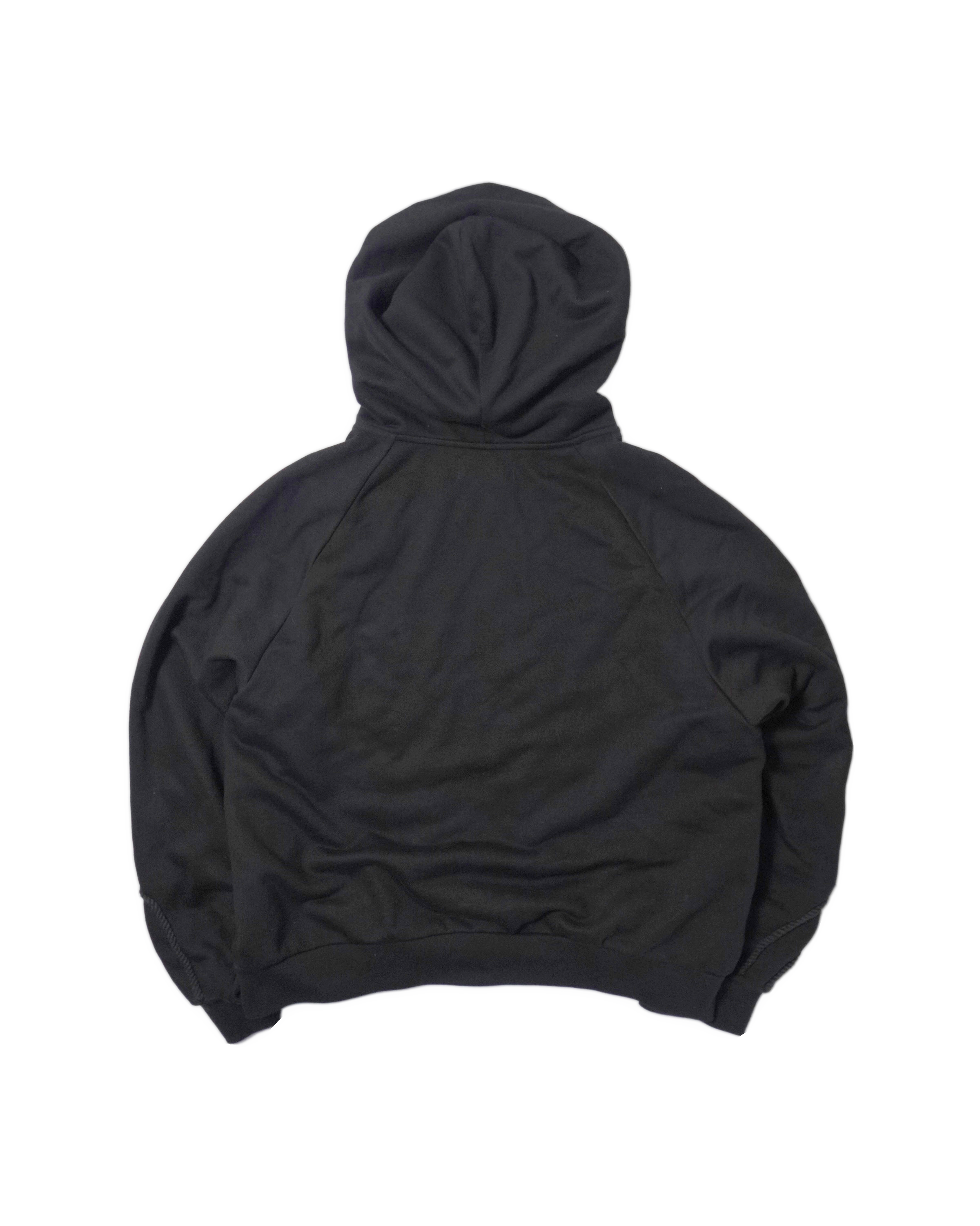 Hussar Zip-Up, in Black