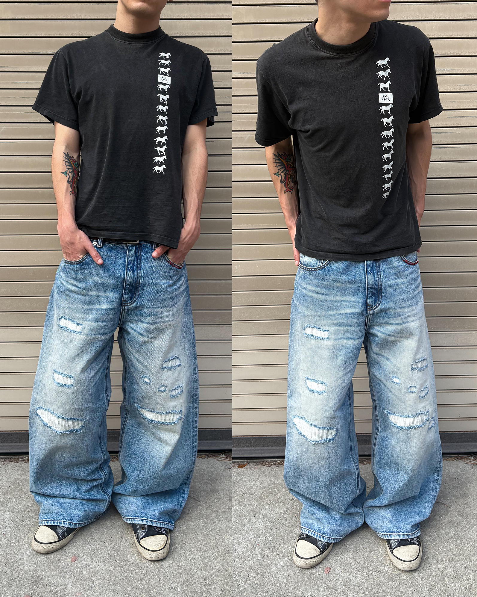 Mended Washed Selvedge